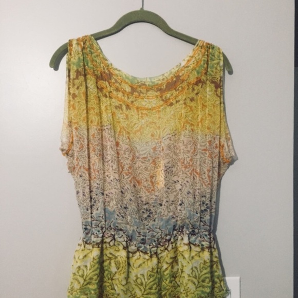 Diane von Furstenberg beaded silk blouse - Picture 6 of 6